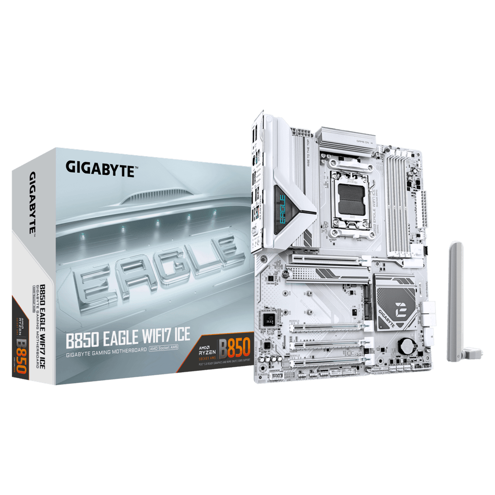 Материнская плата Gigabyte B850 EAGLE WIFI7 ICE, RTL