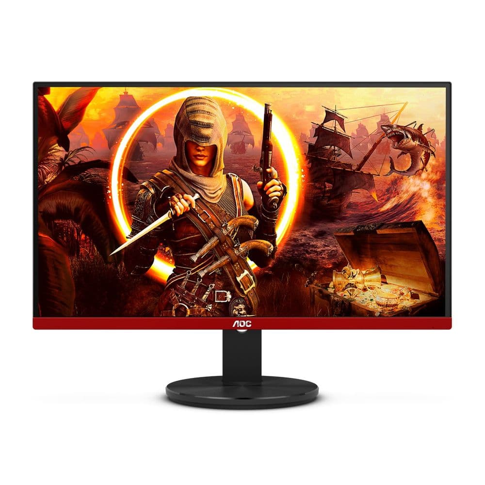 Монитор AOC G2490VXA 23.8" Black (VA, 1920x1080, HDMI+DP, 1 ms, 178°/178°, 350 cd/m, 3000:1 (80M:1), 144Hz
