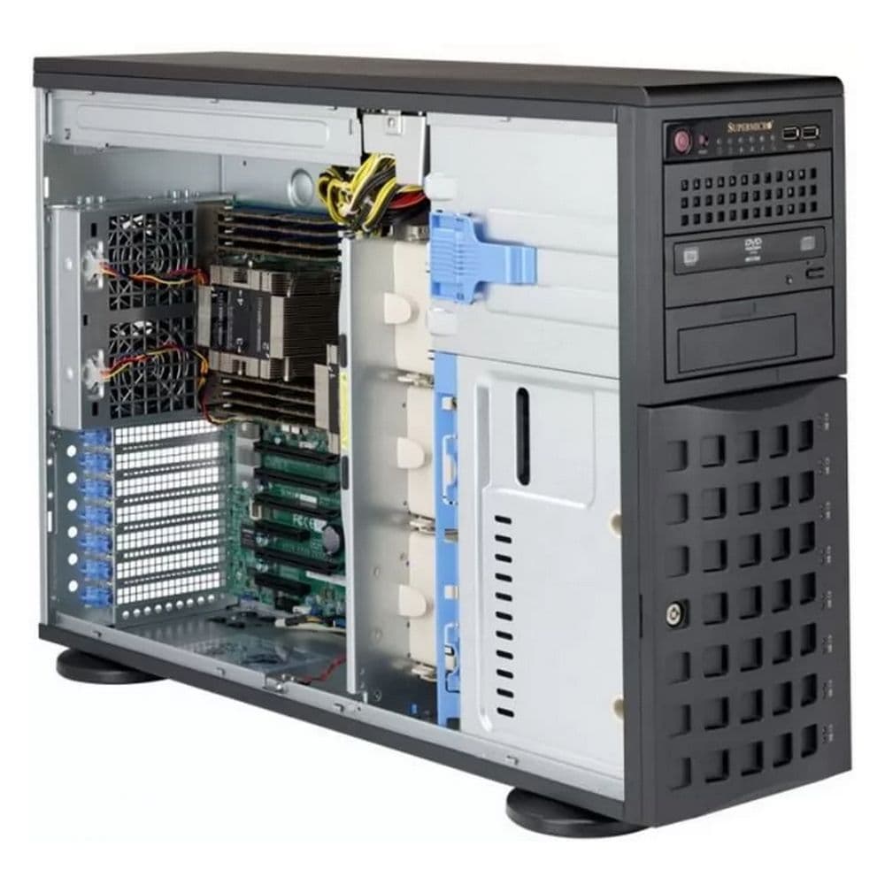 Платформа системного блока SuperMicro SYS-7049P-TRT 4U Rackmountable / Tower Optional Rackmount Kit Optional Rackmount Kit X11DPi-NT SATA3 (6Gbps)