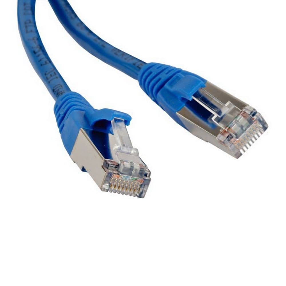 Патч-корд Hyperline PC-LPM-STP-RJ45-RJ45-C5e-1.5M-LSZH-BL Патч-корд F/UTP, экранированный, Cat.5е, LSZH, 1.5 м, синий