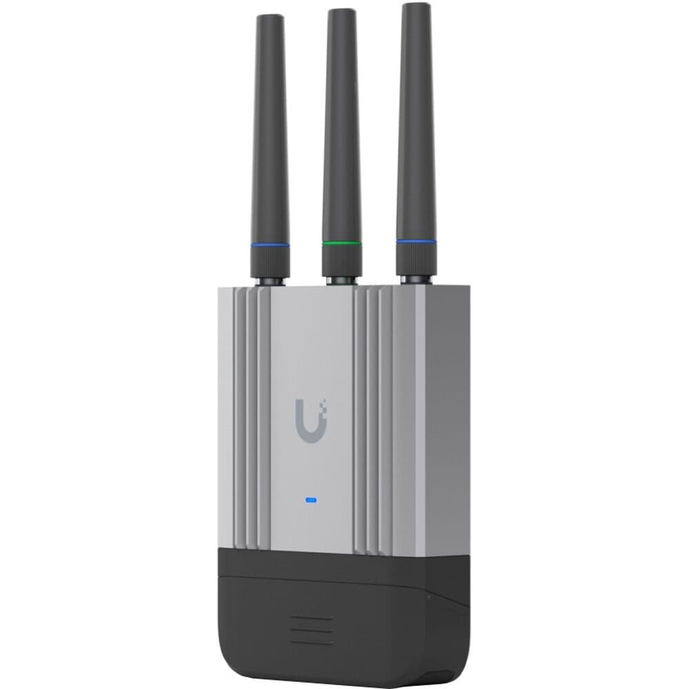 UMR-Industrial - Сетевой маршрутизатор, Ubiquiti, UMR-Industrial, Mobile Router, 2-GbE RJ45 (1 WAN) с PoEin/out 10Вт, SMA (2LTE, 1GPS), LTE Cat 4