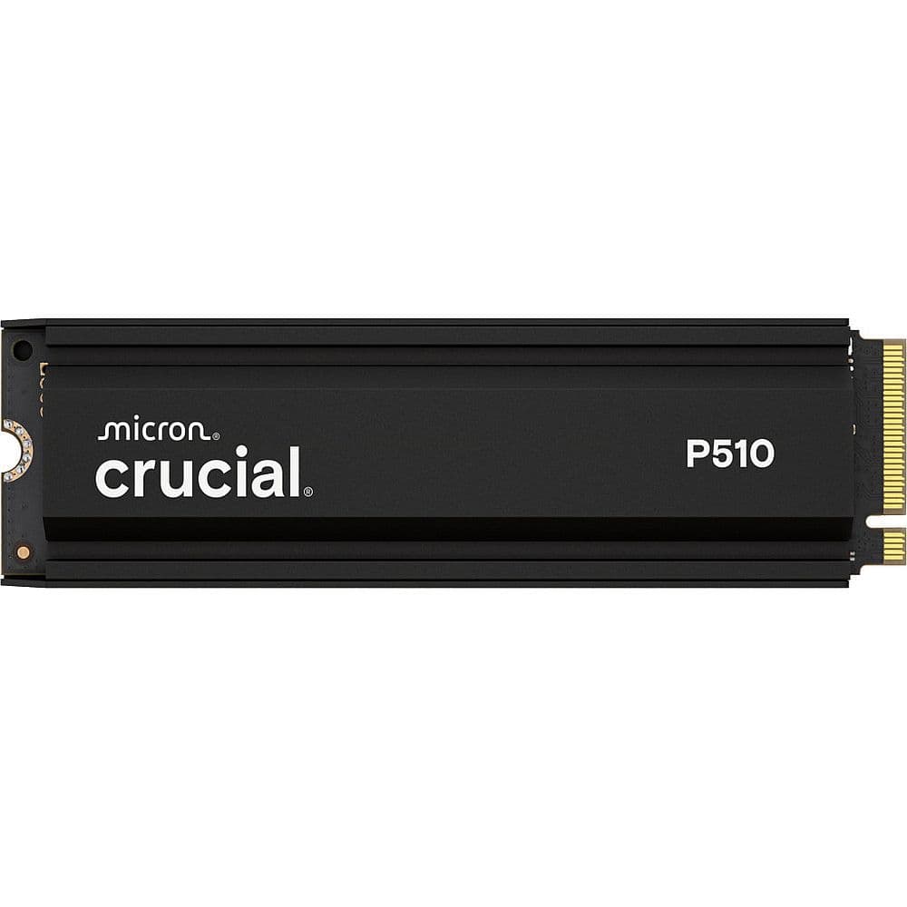 Накопитель SSD Crucial P510 1Tb PCIe Gen5 NVMe 2280 M.2 SSD with heatsink CT1000P510SSD5