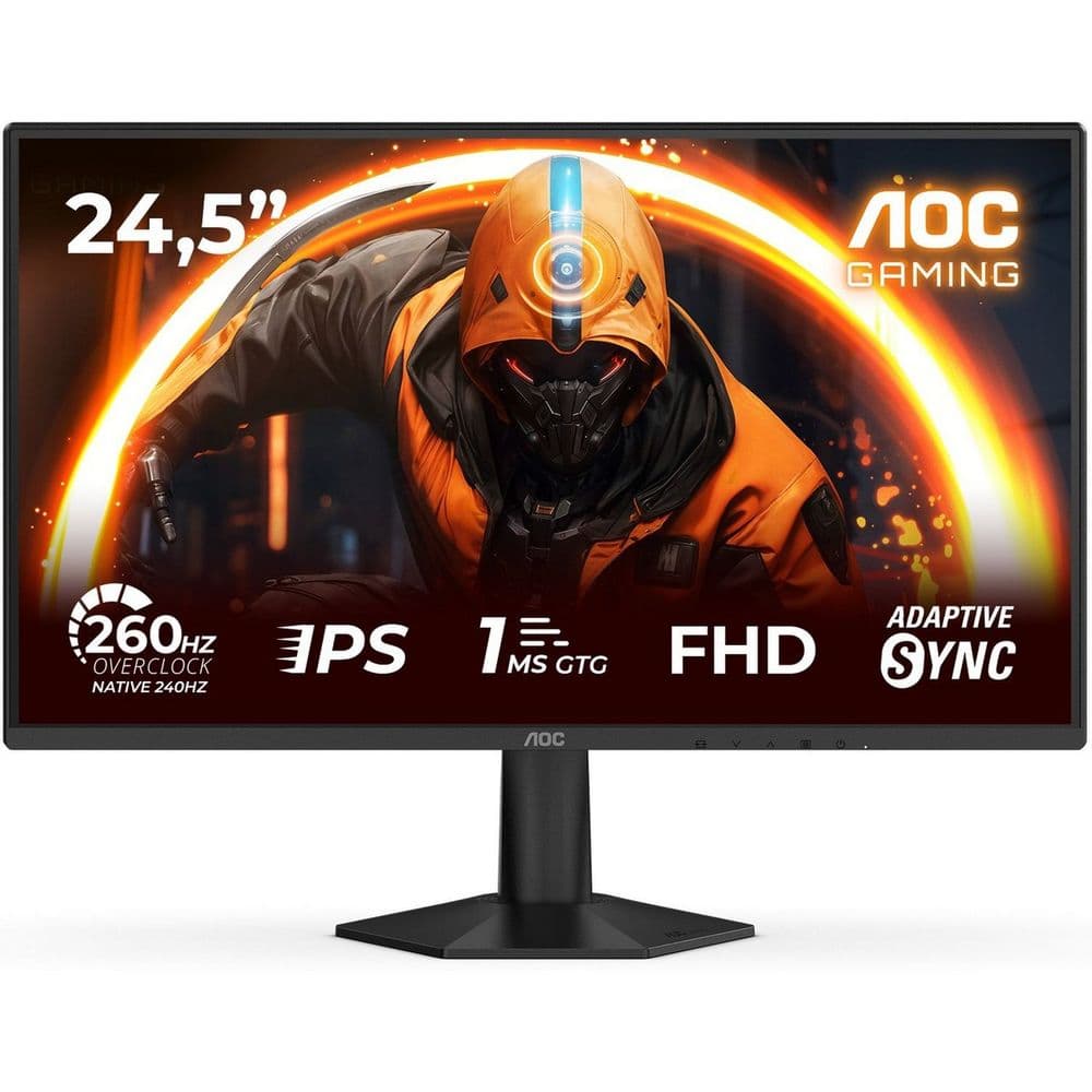Монитор AOC 24,5" 25G50Z, 16:9, IPS, FHD, 0,3ms/1ms, 300cd, 260Hz, HDMI, DP