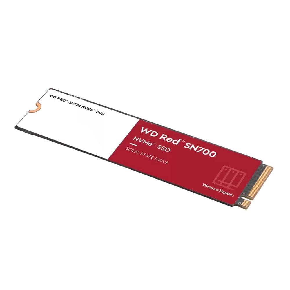 Накопитель SSD WD Red SN700 WDS200T1R0C, 2000Gb, PCIe 3.0 x4, M.2 2280, NVMe, R/W 3400/2900