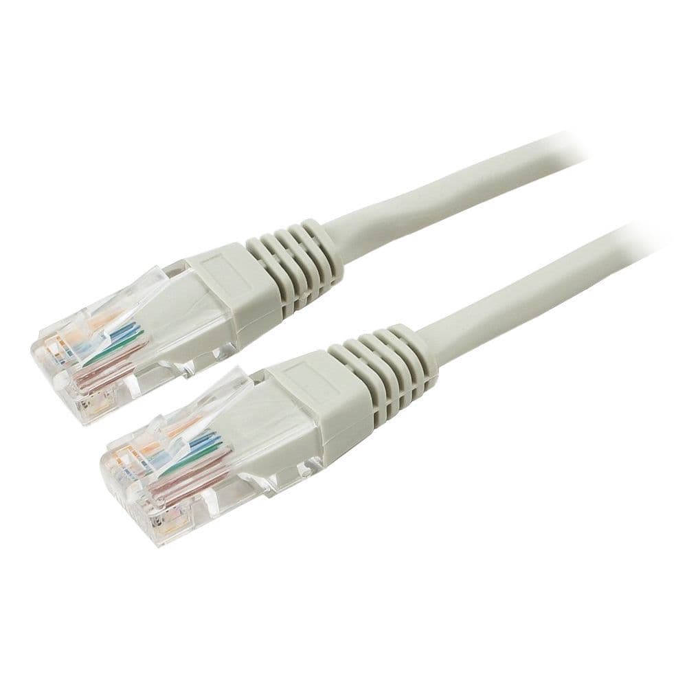 Патч-корд медный UTP Cablexpert PP10-50M кат.5e, 50м, литой, многожильный (серый)