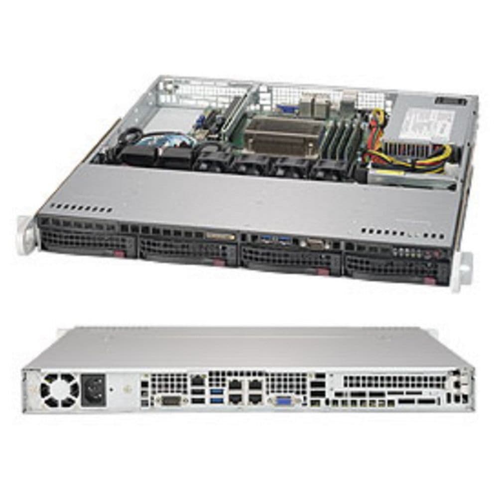 Платформа системного блока SuperMicro SYS-5019S-MN4, X11SSH-LN4F, 813MFTQ-350CB