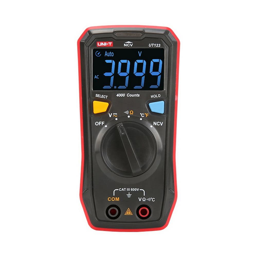 Мультиметр UT123 , 600В, 20МОм, карманный (0511237) Bad Pack