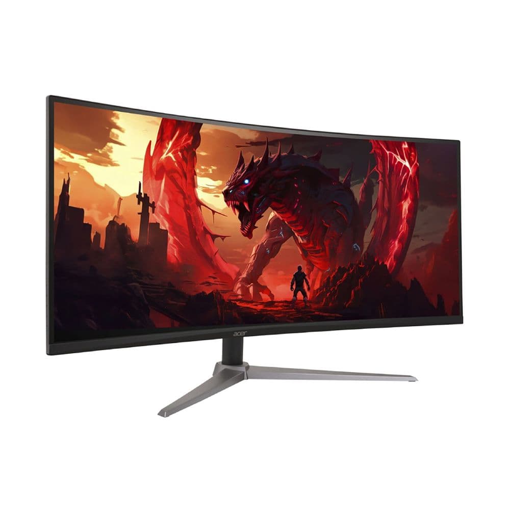 Монитор 34" ACER Nitro ED340CUHbmiipx Black (VA, 3440x1440, 1 / 5ms, 250cd, 100Hz, 2xHDMI(2.0) + 1xDP(1.4) + Audio out, Speakers 2Wx2, sync: FreeSync, hdr: HDR 10)