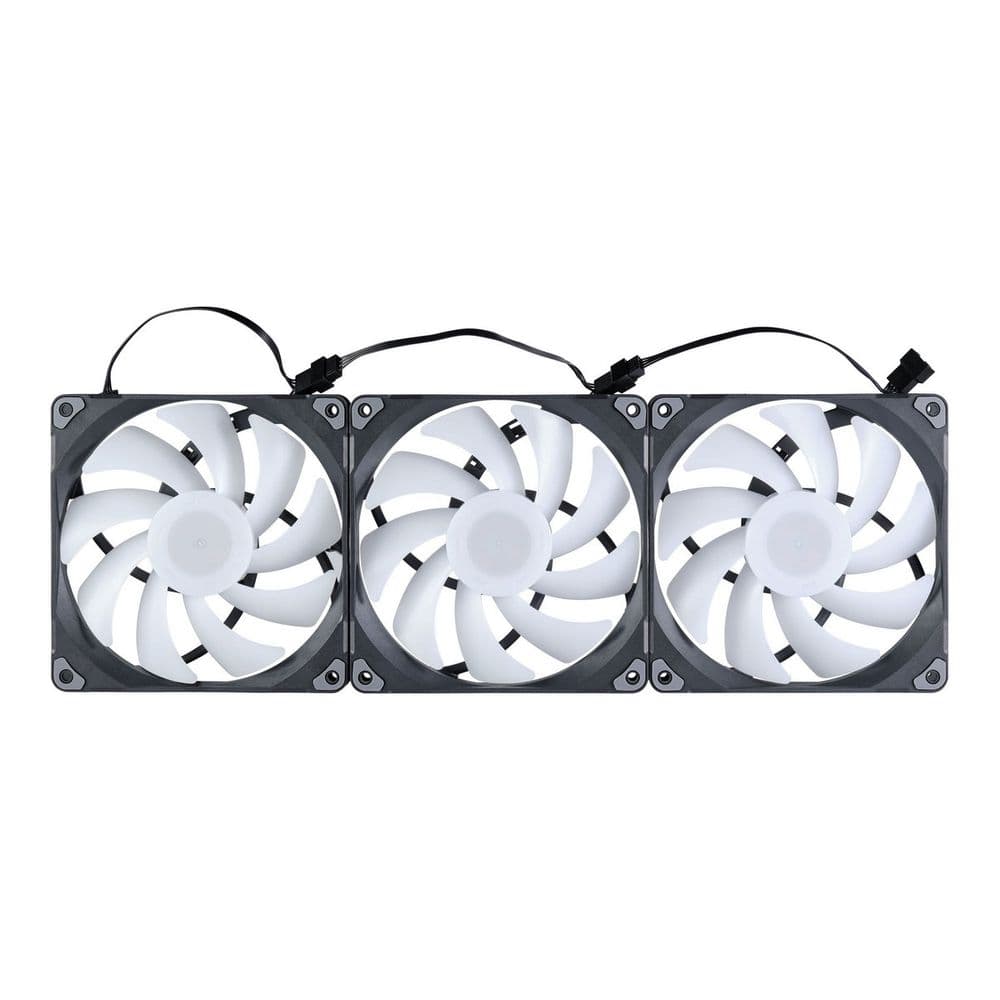 Комплект вентиляторов (3шт.) PHANTEKS M25 DRGB черный 140мм 1800rpm 36,57db 4-pin