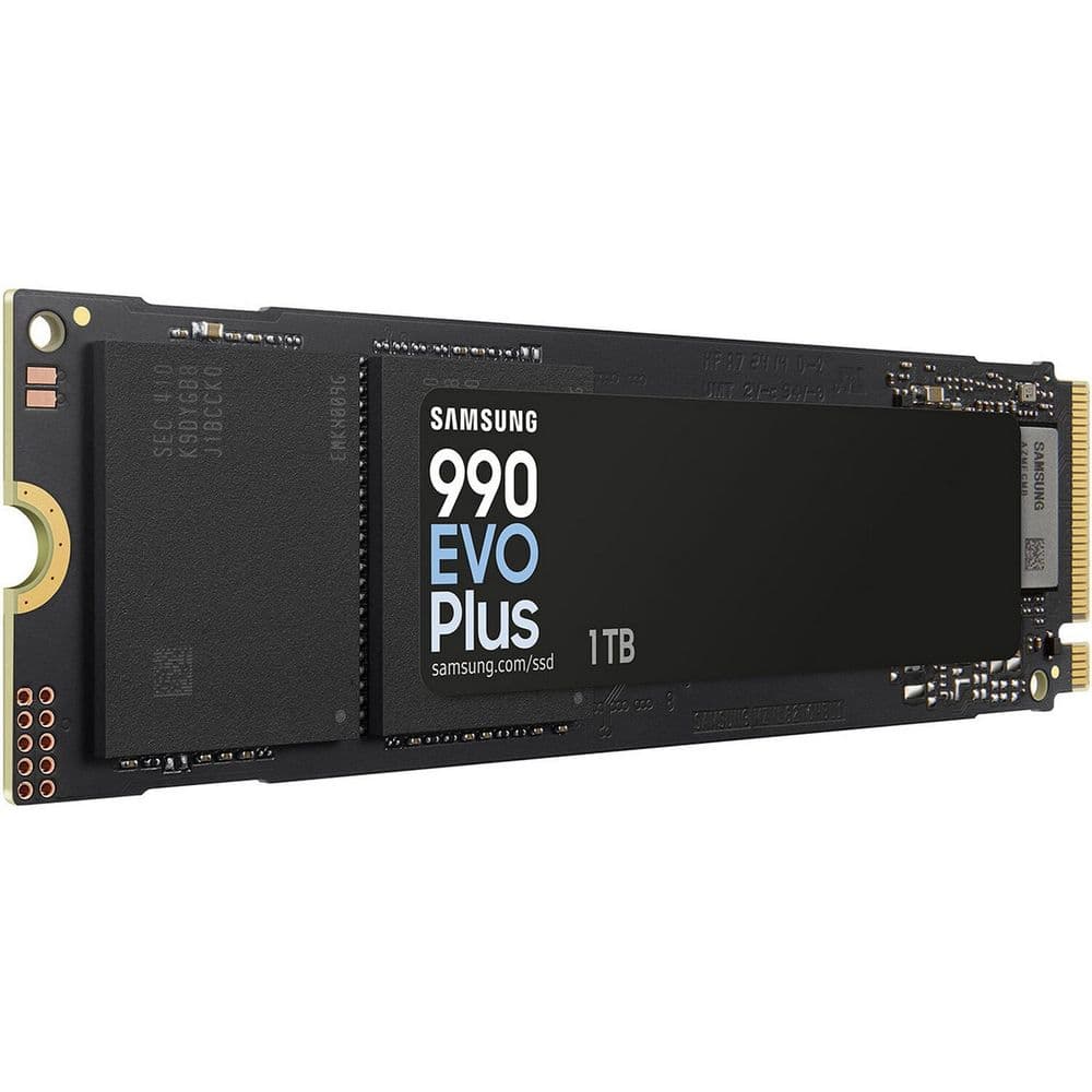 Samsung SSD 1Tb 990 EVO Plus M.2 MZ-V9S1T0B/AM NVMe 2.0, PCIe 4.0 x4, V-NAND TLC