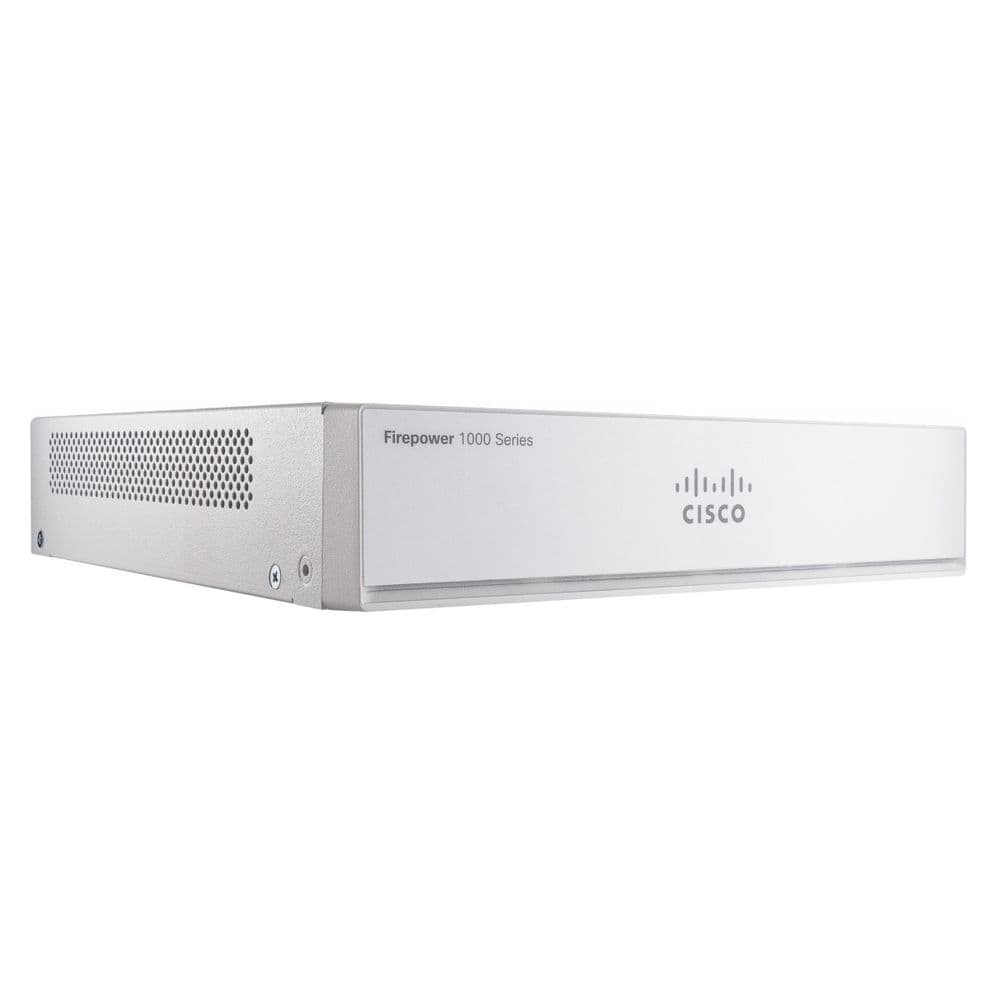 Межсетевой экран CISCO Firepower 1010 NGFW Appliance Firewall, 8x 1GbE RJ-45, FTD Software, FW 890Mbps, TSL, VPN Peers 75, IPSEC 400 Mbps, FPR1010-NGFW-K9