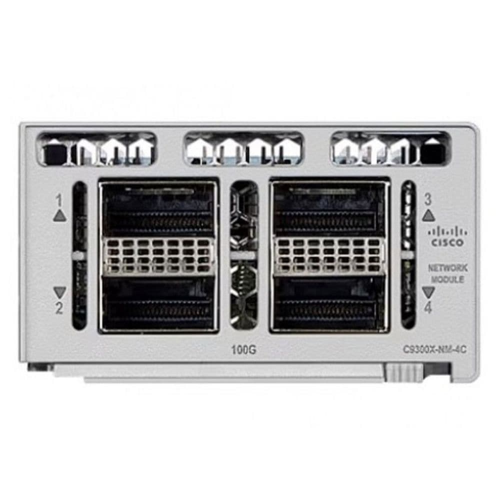 Модуль интерфейсный CISCO Catalyst 9300X 4x 100G/40G Network Uplink Module (QSFP+/QSFP28), C9300X-NM-4C