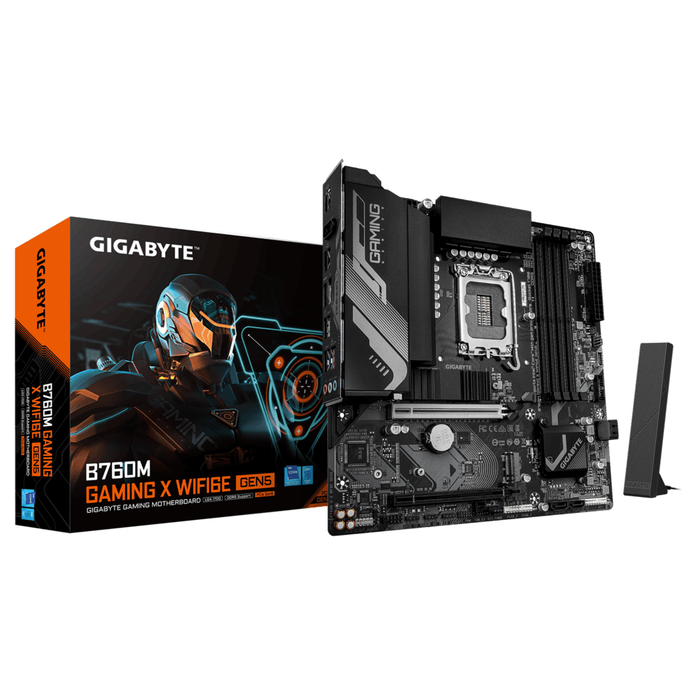 Материнская плата Gigabyte B760M GAMING X WIFI6E GEN5, RTL