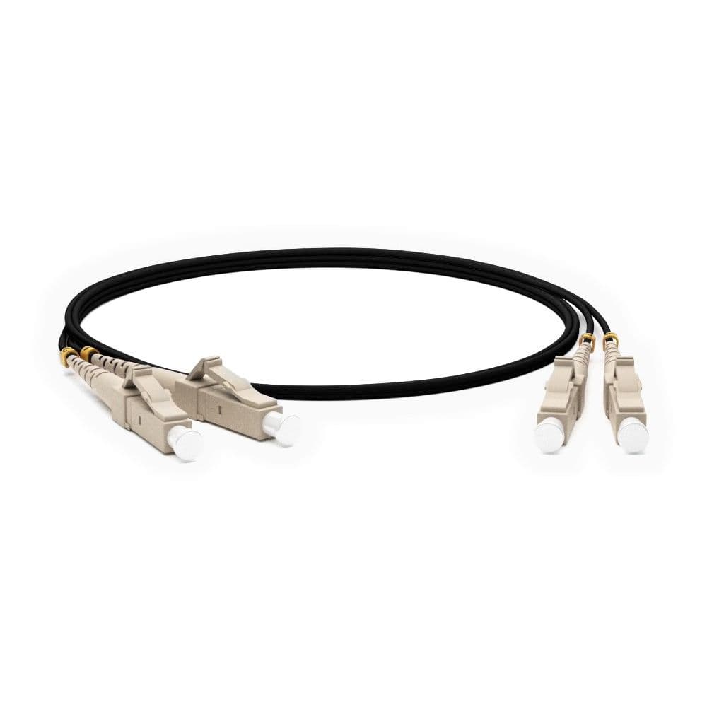 Патч-корд Hyperline FC-D2-504-LC/PR-LC/PR-H-10M-LSZH-BK, 10м