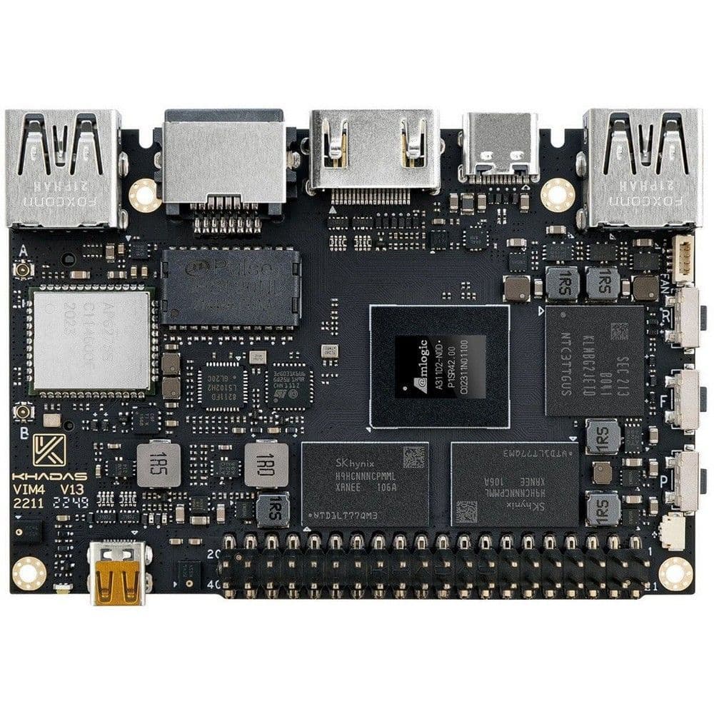 Одноплатный компьютер Khadas VIM4 8/32GB