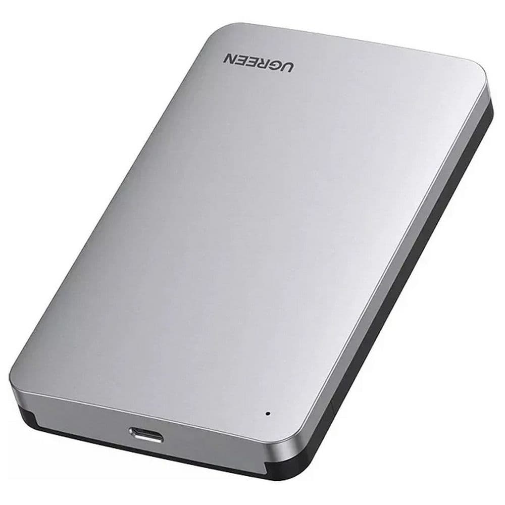 Бокс внешний для жесткого диска UGREEN CM300 (70499) 2.5-Inch SATA External Hard Drive Enclosure. Цвет: серый