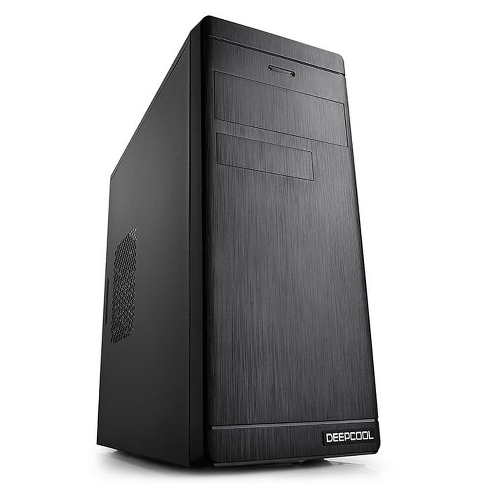 Корпус DEEPCOOL MiniTower WAVE V2 black (mATX, без БП, 2xUSB2.0+USB3.2, no fan) (DP-MATX-DPWAVE2)