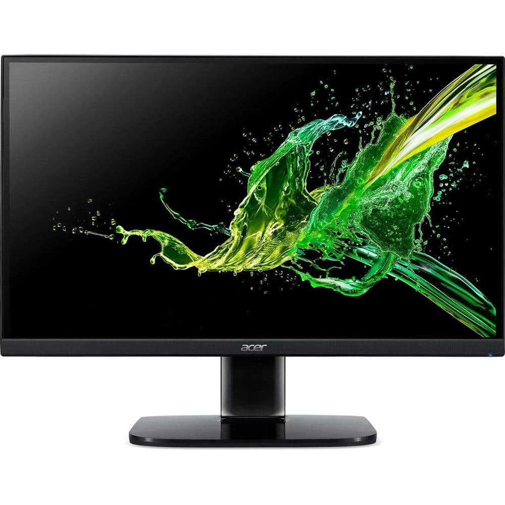 Монитор 27" ACER KA270Hbmix Black (VA, 1920x1080, 4ms, 250cd, 100Hz, 1xVGA + 1xHDMI(1.4) +Audio in/out, Speakers 2Wx2, FreeSync ZeroFrame)