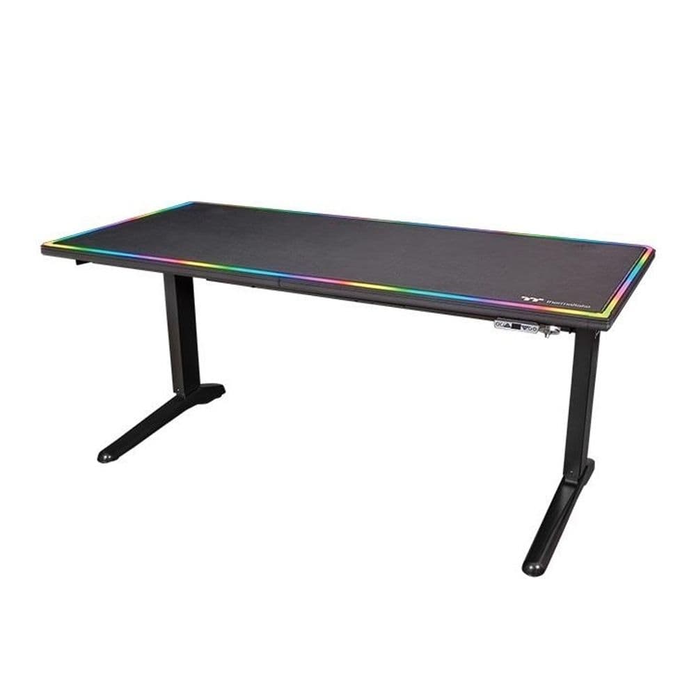 Игровой стол Thermaltake Bad Pack Gaming Desk Level 20 BattleStation Black, Electric,RGB, none Black, Electric,RGB, none