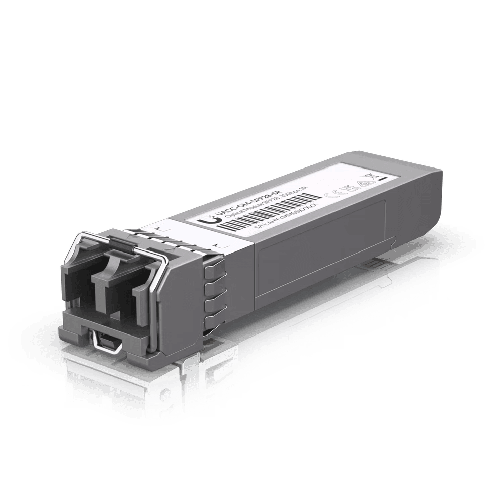UACC-OM-SFP28-SR - Трансивер Ubiquiti UACC-OM-SFP28-SR SFP28 transceiver that supports 25G connections up to 100 m using multi-mode fiber with a duplex LC UPC connector