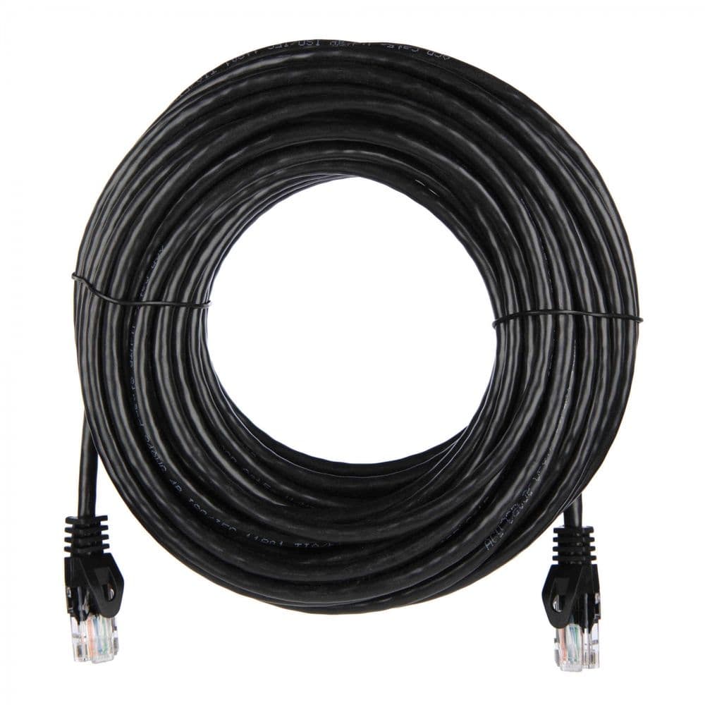 Патч-корд |ACD-LPU5C-15M| Cat5e UTP 24AWG 4Pair, 7/0.18мм CU Черный, 15м