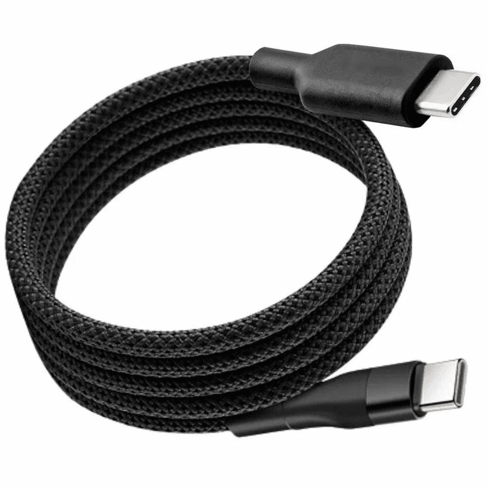 Кабель для зарядки SmartiNext Type-C - Type-C магнитный, черный SN-CM-TCTC , Длина: 1 м., Поддержка быстрой зарядки 66 Вт: Да, PD3.0: Да, QC 3.0: Да, Нейлоновая оплетка: Да, 5-ти контактный кабель: Да, Скорость передачи данных: до 480 Мбит/c