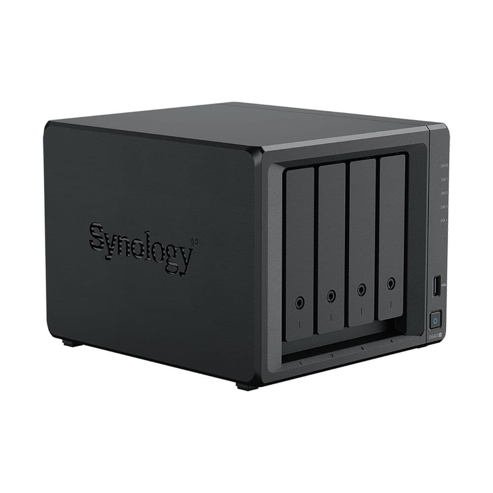 Платформа СХД Synology DS423+ 4 Bay 2xM.2 2xGLAN 2GB (Max.6GB) DDR4 2xUSB