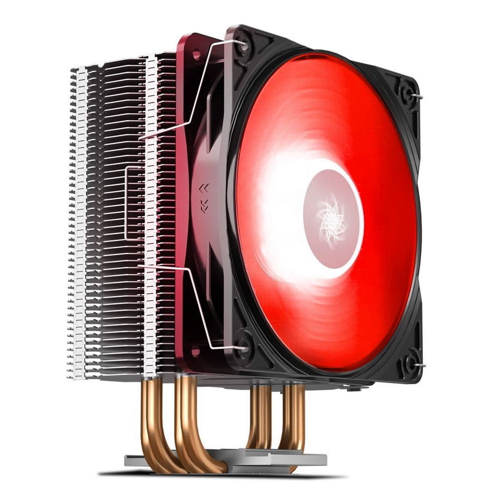 Вентилятор Deepcool GAMMAXX 400 V2 RED for IntelLGA1700/1200/1151/1150/1155, for AMD - AM4 (726821) (DP-MCH4-GMX400V2-RD)
