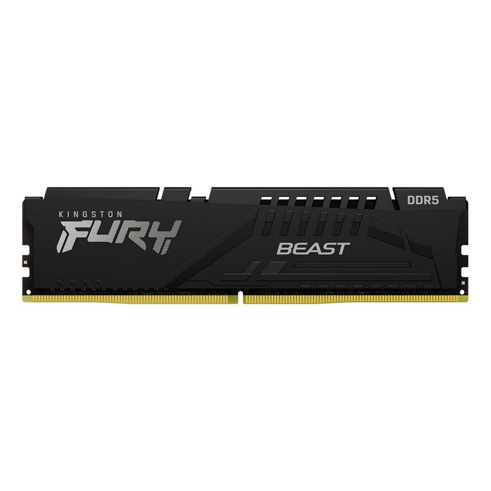 Модуль памяти Kingston 16GB DDR5 5600 DIMM FURY Beast XMP Gaming Memory KF556C40BB-16WP Non-ECC, CL40, 1.25V