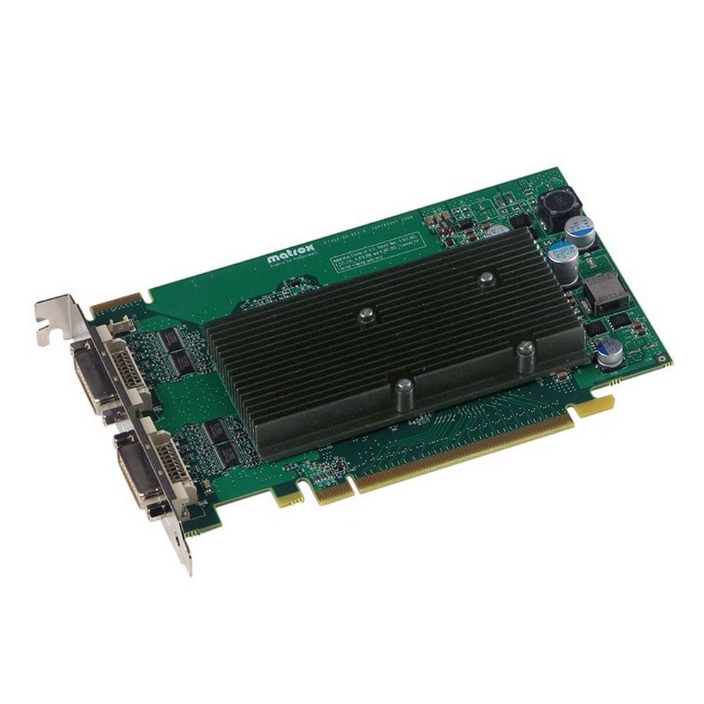 Видеокарта M9125 PCIe x16, (M9125-E512F), PCI-Ex16, 512MB, DDR2, 2xDVI-I, 2x DVI to Analog (HD15) Adapters, Max Digital Res. per Output up to 1920x1200 and 2560x1600, Max Analog Res. per Output 2048x1536 RTL