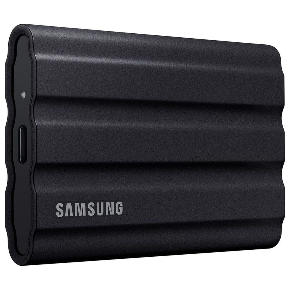 Твердотельный накопитель SSD Samsung 1.8" T7 Shield 4TB Black USB 3.2 Gen2 Type-C, 1050/1000,256bit