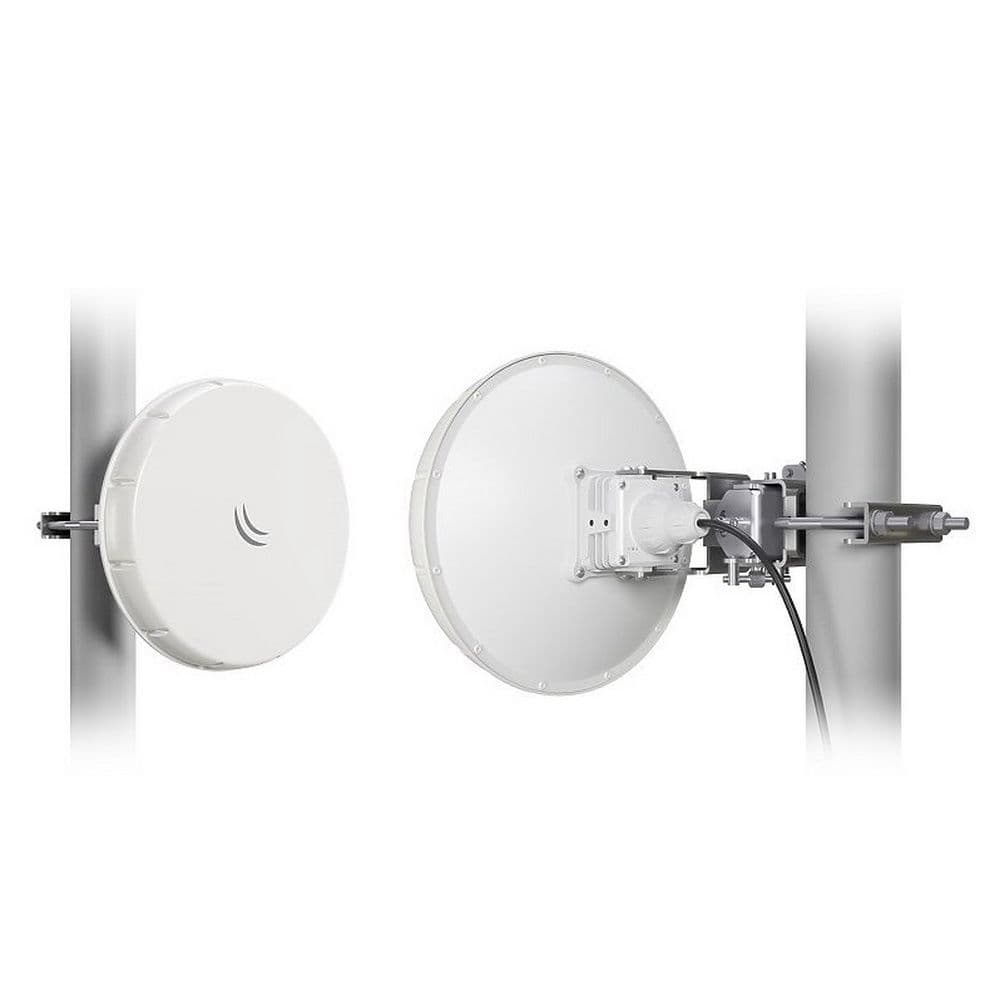 Маршрутизатор MIKROTIK Bad Pack nRAYG-60adpair Wireless Wire nRAY (Pair of preconfigured nRAYG-60ad devices for 60Ghz link antenna, 802.11ad wireless, two core1.2GHz CPU, 256MB RAM, 1x Gigabit LAN, RouterOS L3, POE, PSU) for 1Gs full duplex on distances of up to 1.5km) RTL {1} bp