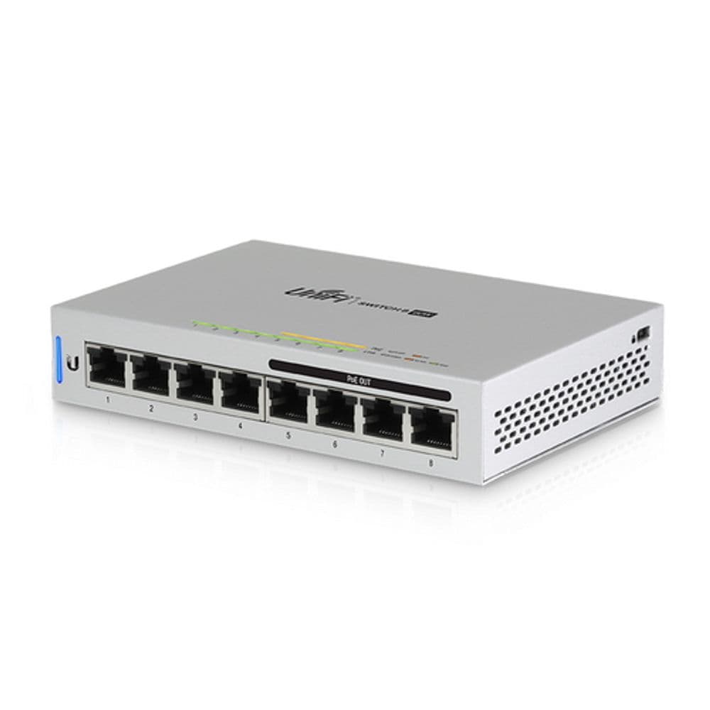 Коммутатор 8PORT 1000M POE UNIFI US-8-60W UBIQUITI