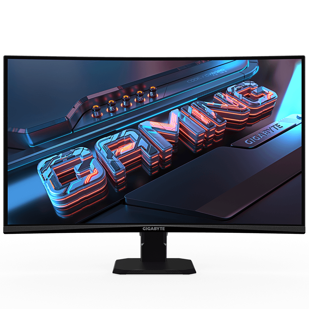 Монитор 27" Gigabyte GS27FC EU Black (VA LED 16:9 HDMI-2.0,DP-1.4 полуматовая 3000:1 250cd 178гр/178гр 1920x1080 180Hz FreeSync Premium )