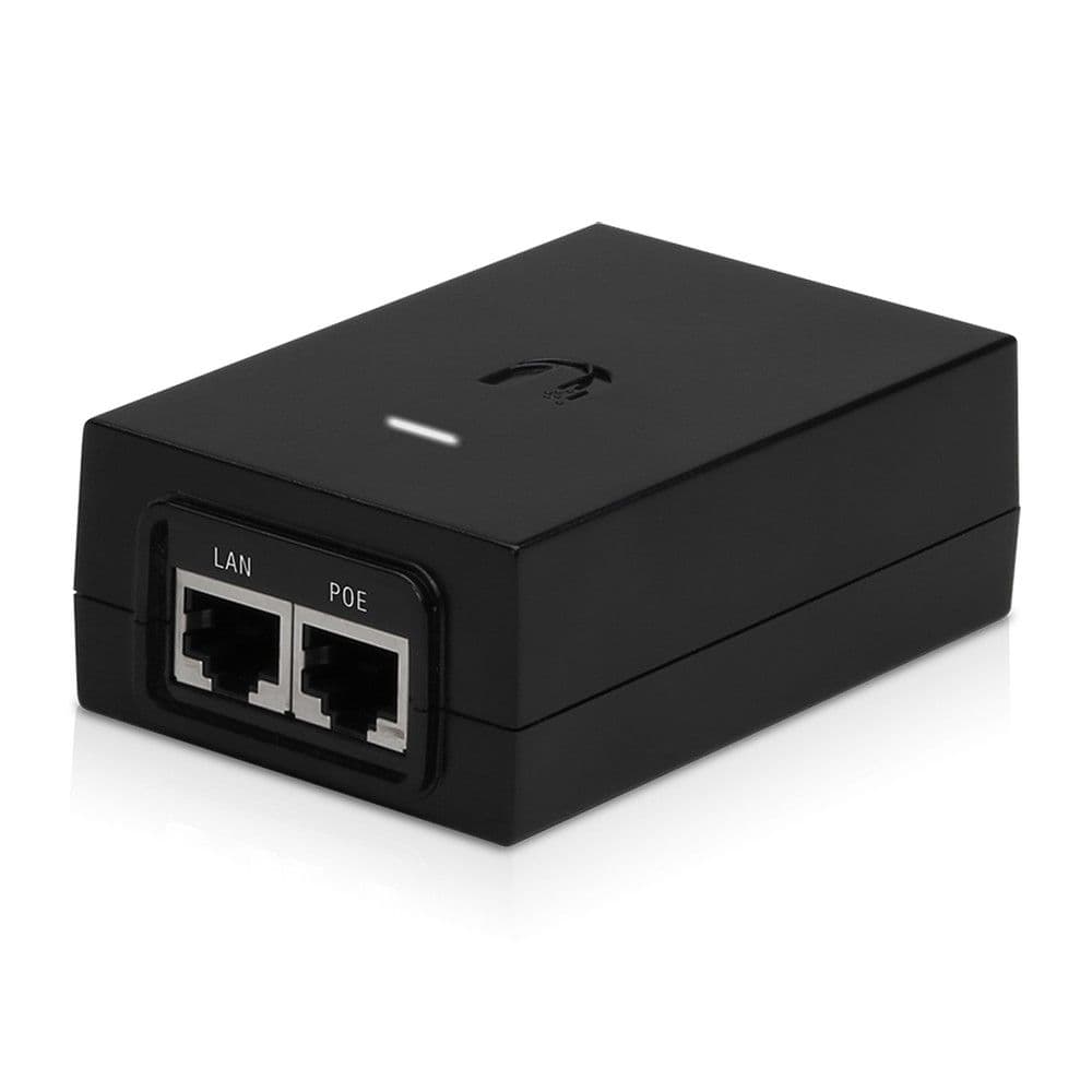 Блок питания Ubiquiti Bad Pack POE-48-24W-G Ubiquiti блок питания 48В 0.5А Passive PoE, стандарт передачи данных Gigabit Ethernet