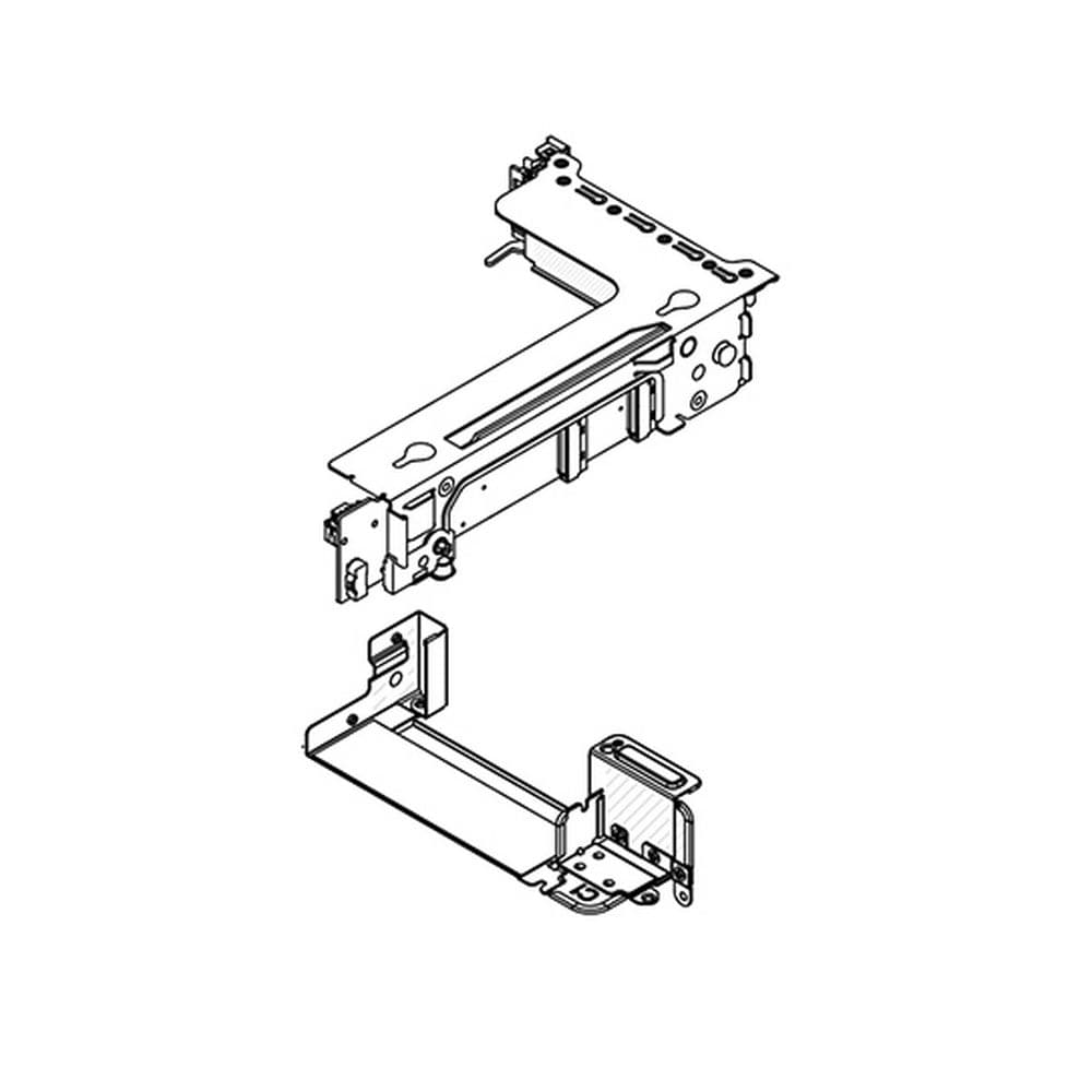 Райзер-карта Lenovo ThinkSystem Single Processor SR650 V3 x8/x8 PCIe Gen4 Riser3 Kit (To support Riser 3 when only 1 processor is installed)