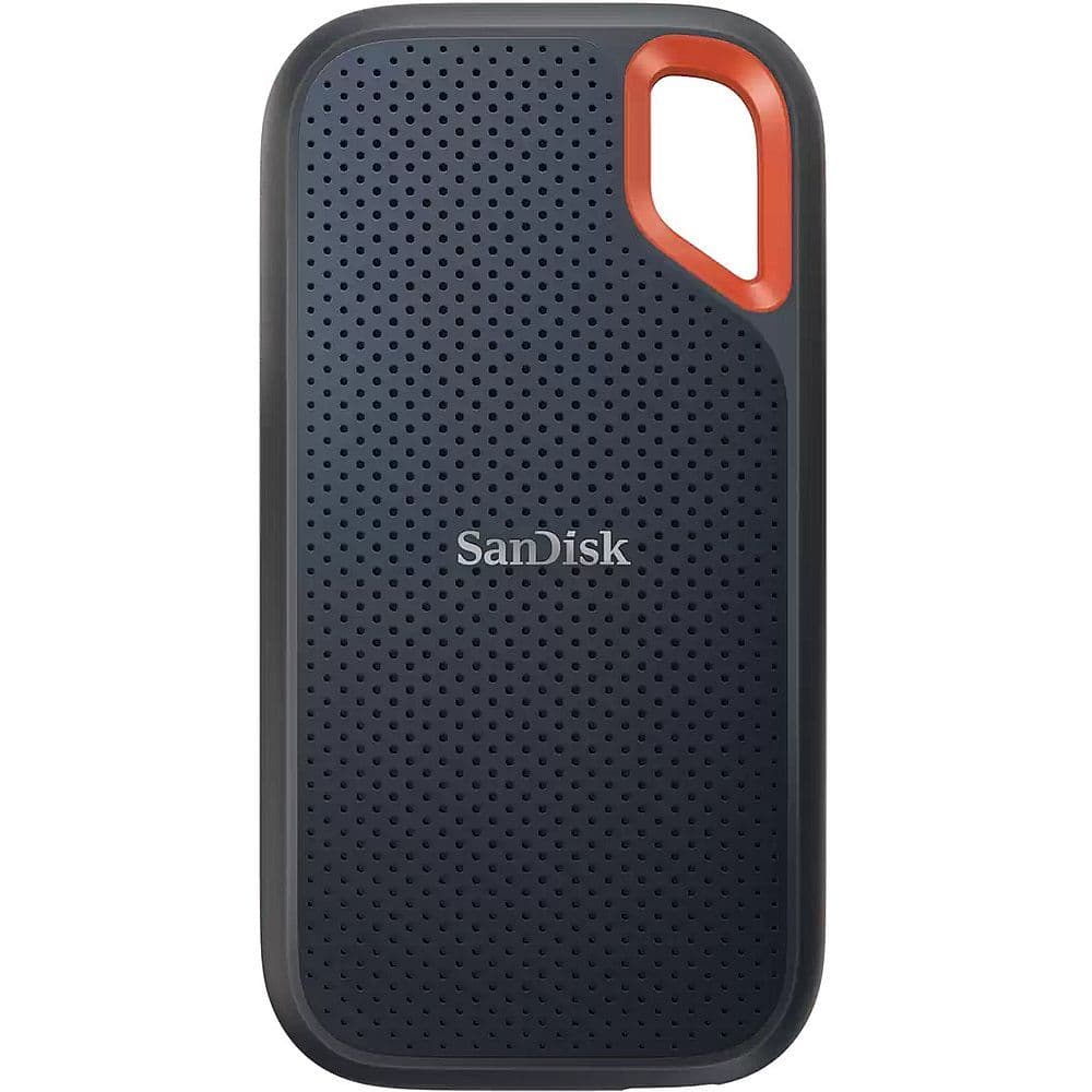 Твердотельный накопитель SSD SanDisk Extreme 2TB Portable SSD - up to 1050MB/s Read and 1000MB/s Write Speeds, 2-meter drop protection and IP55 resistance USB 3.2 Gen 2, bp