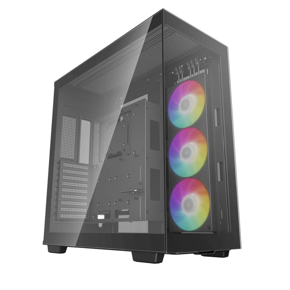 Deepcool CH780 black (ATX, без БП, ARGB, 4xUSB3.2 Type-A + USB3.2 Type-C) (R-CH780-BKADE41-G-1)