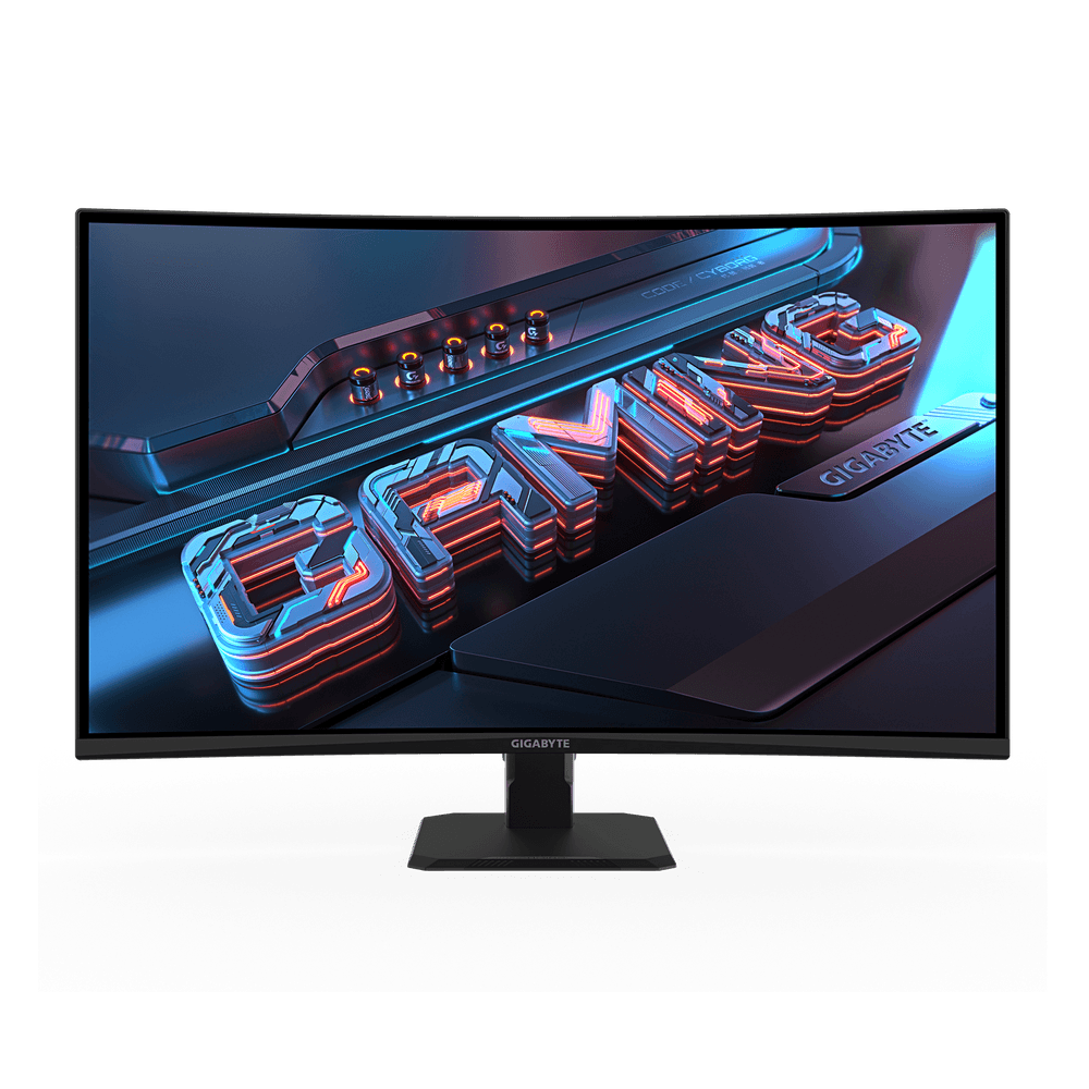 Монитор 31.5" Gigabyte GS32QCA EU Black (31.5", VA, 2560x1440, 180Hz, 3500:1, 1ms, 2xHDMI 2.0, DP 1.4, Curved)