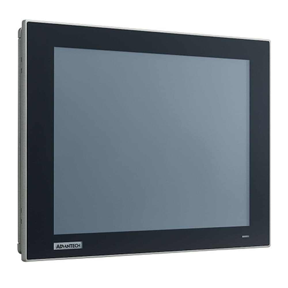 Промышленная мониторная LCD LED монитор с резистивным сенсорным экраном FPM-212-R8AE 12" (интерфейс USB), 1024x768, яркость 600 кд/м2, VGA, HDMI, DP, адаптер питания 100-240В AC 60Вт, IP66 по передней панели