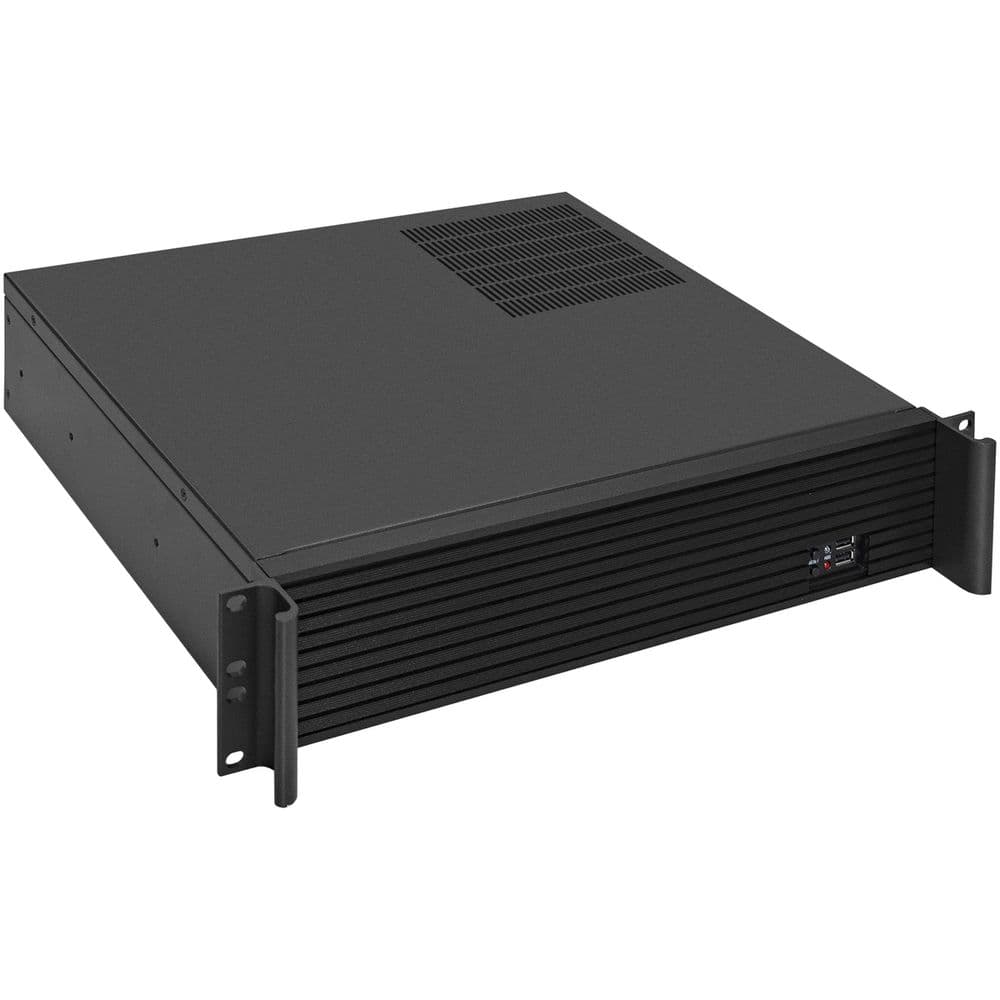 Серверный корпус ExeGate Pro 2U350-03 <RM 19", высота 2U, глубина 350, без БП, USB>