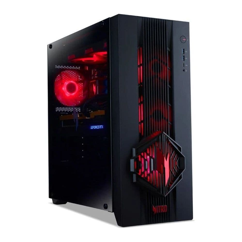 Настольный ПК Acer Nitro 70 N70X3D-100 AMD Ryzen 9 9950X3D/32Gb/SSD1Tb/RTX5080 16Gb/PSU 1200W/NoOS/Black (DG.E5ACD.006)