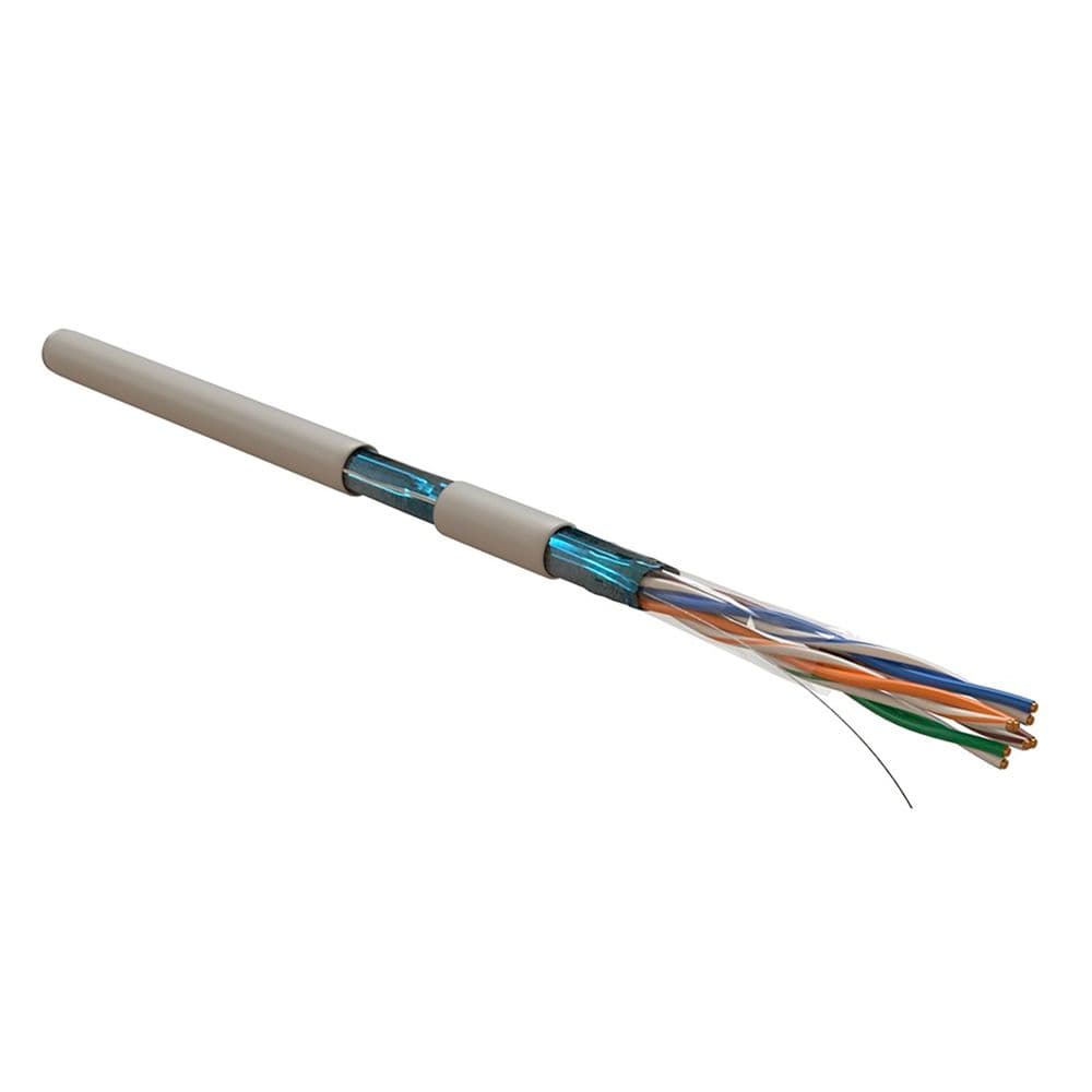 Бухта Hyperline FUTP4R-C5E-S24-IN-PVC-GY-305, 305м