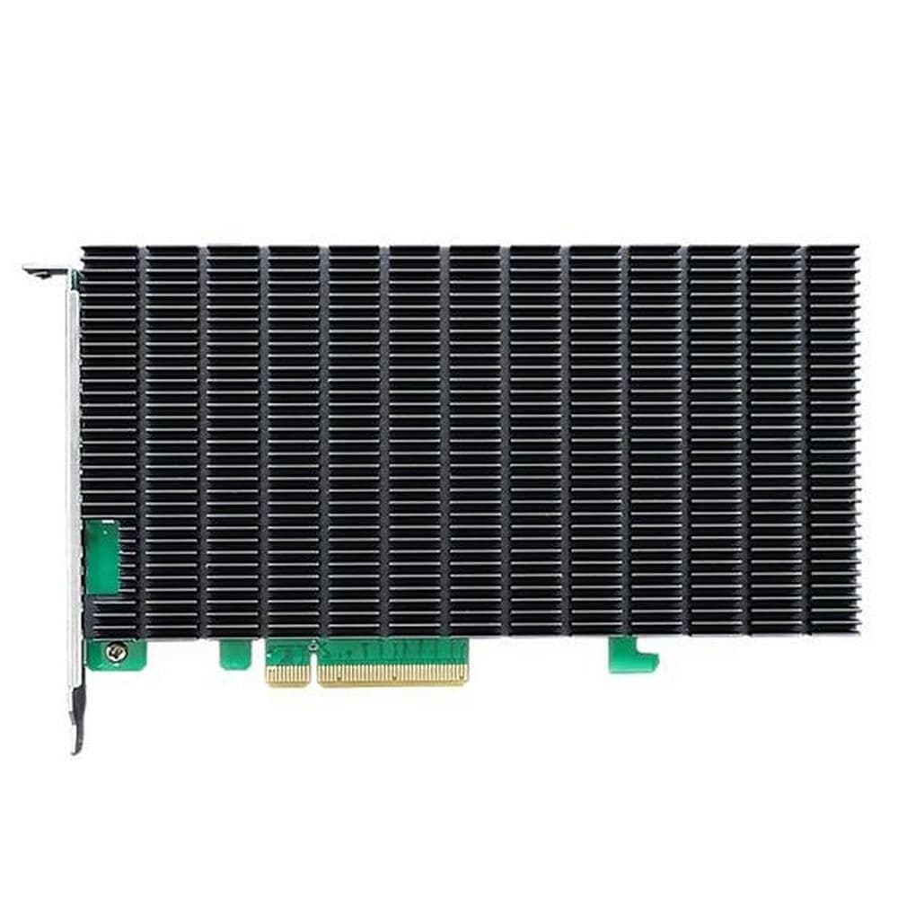 Плата расширения HighPoint SSD7204, PCIe 3.0 x8, Ports: 4x M.2 (2242/2260/2280/22110), Board: Full Height, Full Length, RAID: 0,1,10 ADD IN CARD