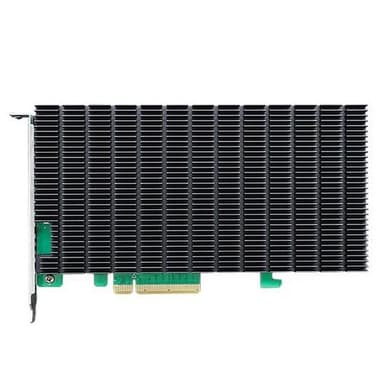Плата расширения HighPoint SSD7204, PCIe 3.0 x8, Ports: 4x M.2 (2242/2260/2280/22110), Board: Full Height, Full Length, RAID: 0,1,10 ADD IN CARD