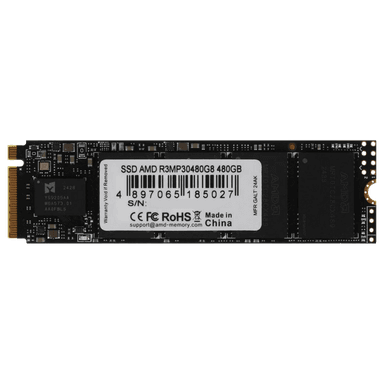 Твердотельный накопитель SSD AMD Radeon R3 Series M2.2280 480GB