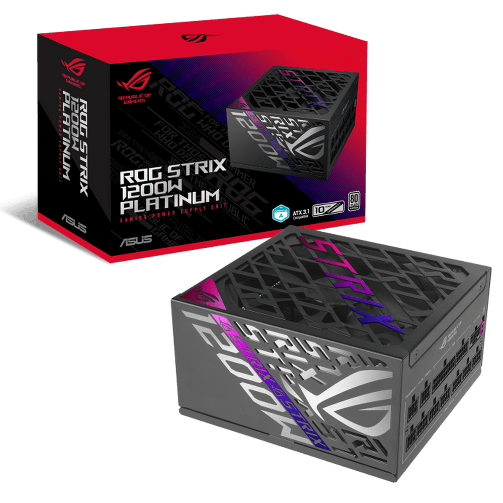 Блок питания ПК ASUS ROG-STRIX-1200P-GAMING