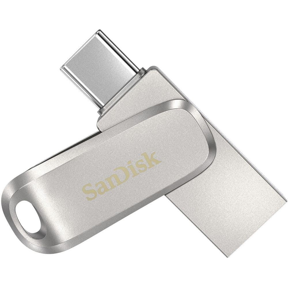 SanDisk USB Drive 512GB Ultra Dual Drive Luxe, USB 3.1 - USB Type-C (SDDDC4-512G-G46)