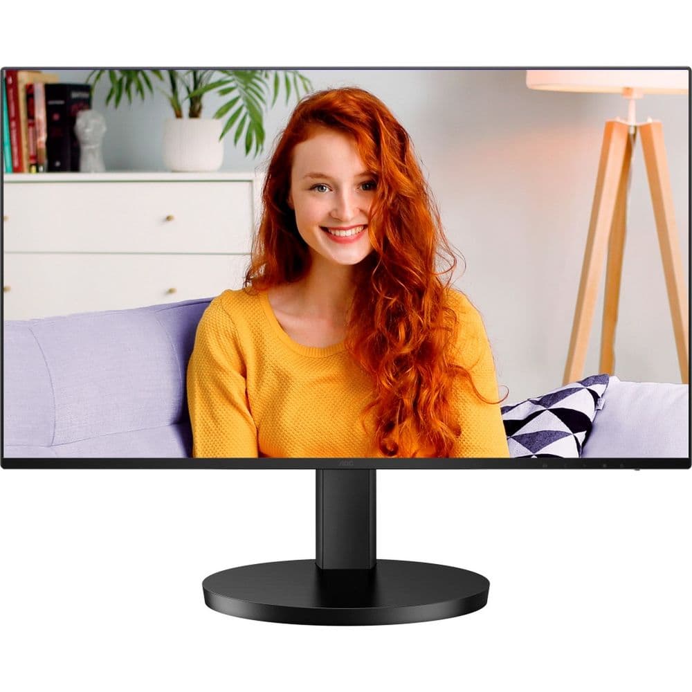 Монитор 23.8" AOC 24B3CF2 IPS 1920x1080, 100 Гц, 4 мс, 16:9, 250 кд/м2, 1xHDMI, USB-C, 1x3.5 мм, черный