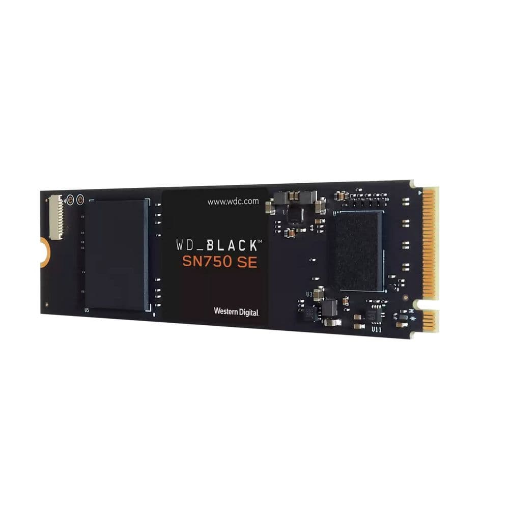 Накопитель SSD WD Black SN750, 250GB, PCIe 4.0 x4, M.2 2280, NVMe, R/W 3200/1000
